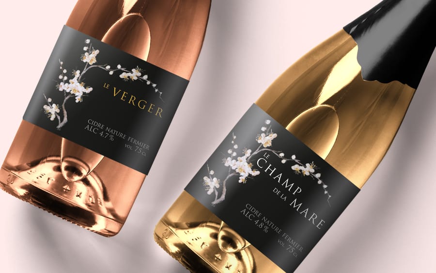 Cidre Philippe Berrier, packaging