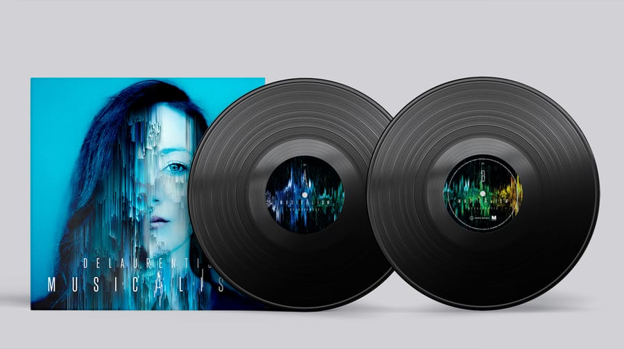 Musicalism — Delaurentis, pochette vinyle et CD