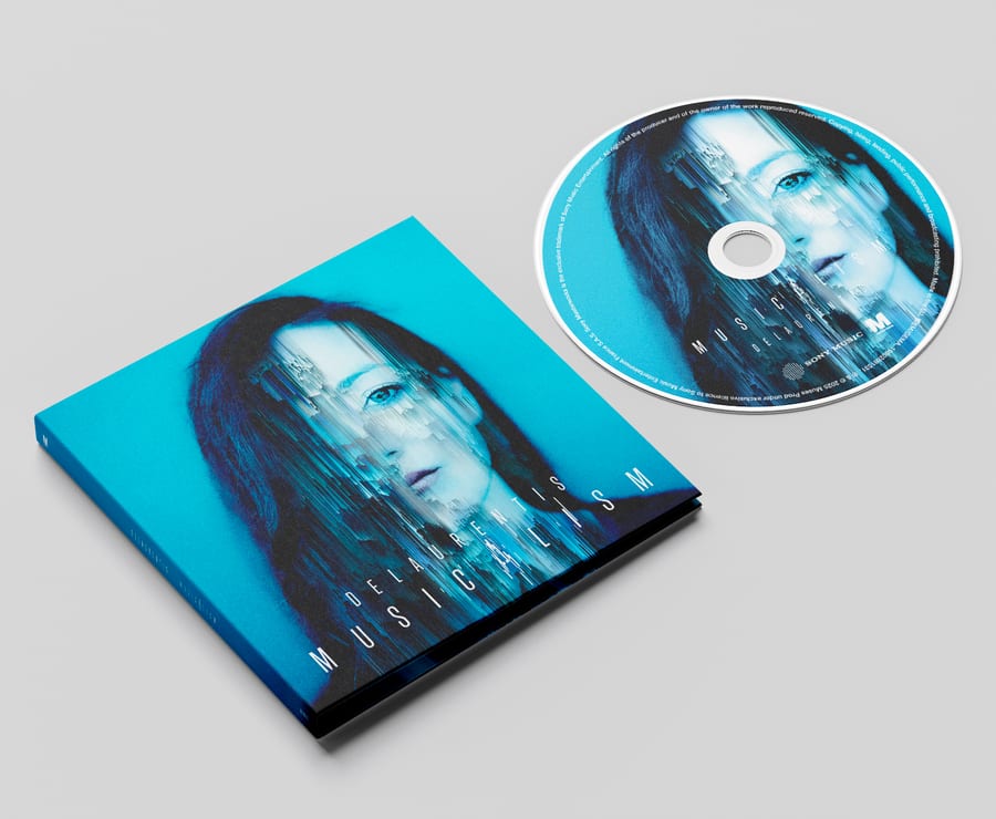 Musicalism — Delaurentis, pochette vinyle et CD