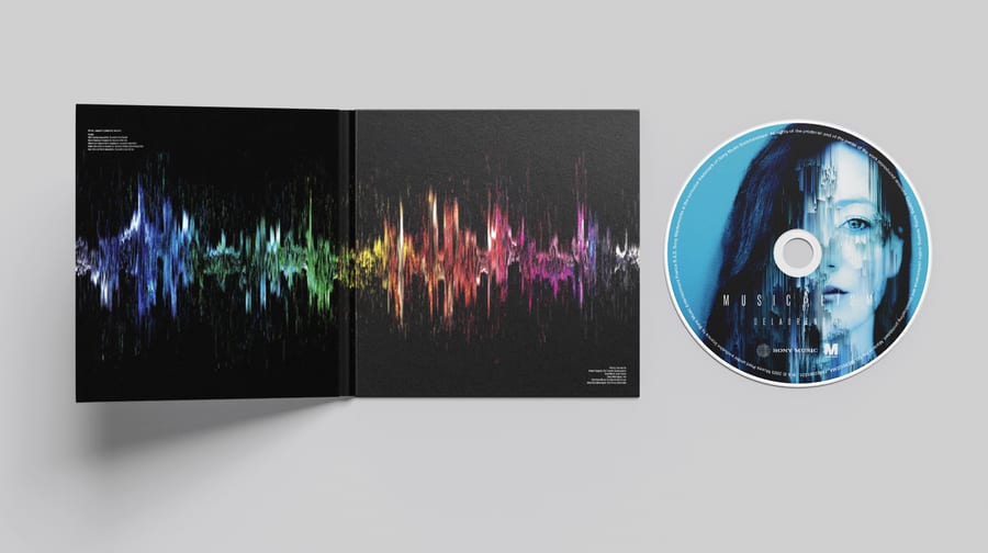 Musicalism — Delaurentis, pochette vinyle et CD