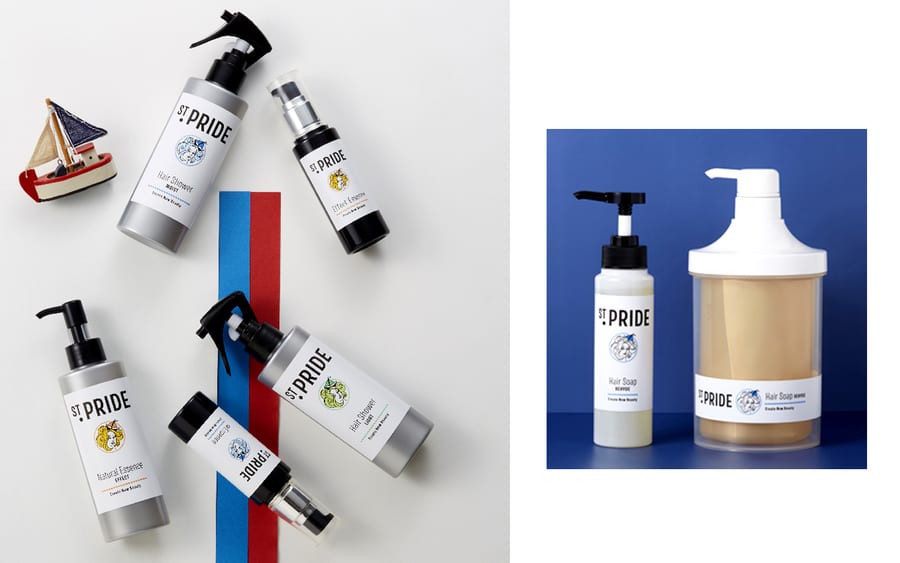 ST.PRIDE, identité visuelle et packaging