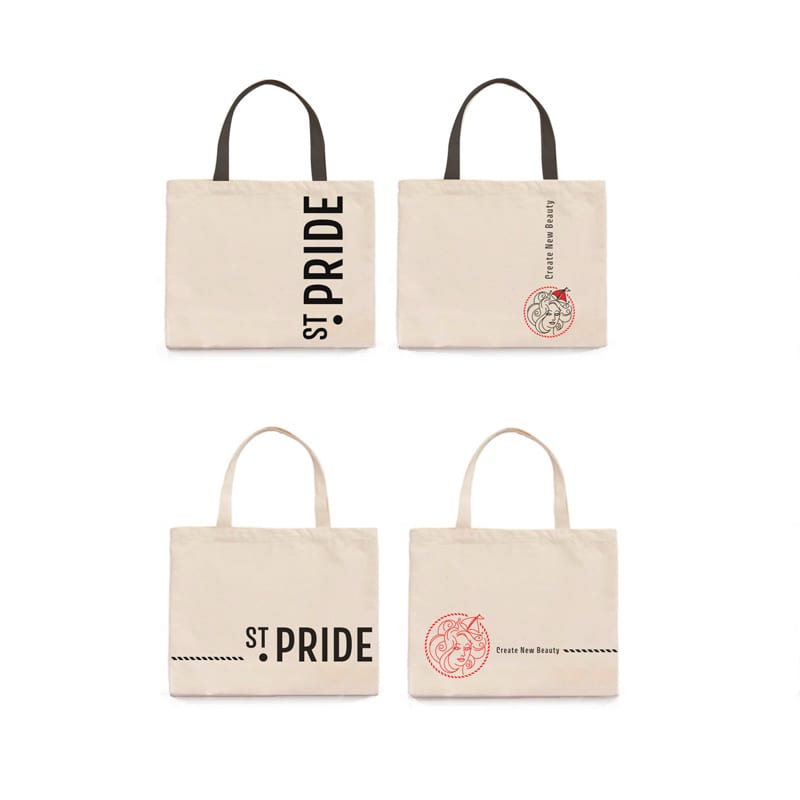 ST.PRIDE, identité visuelle et packaging