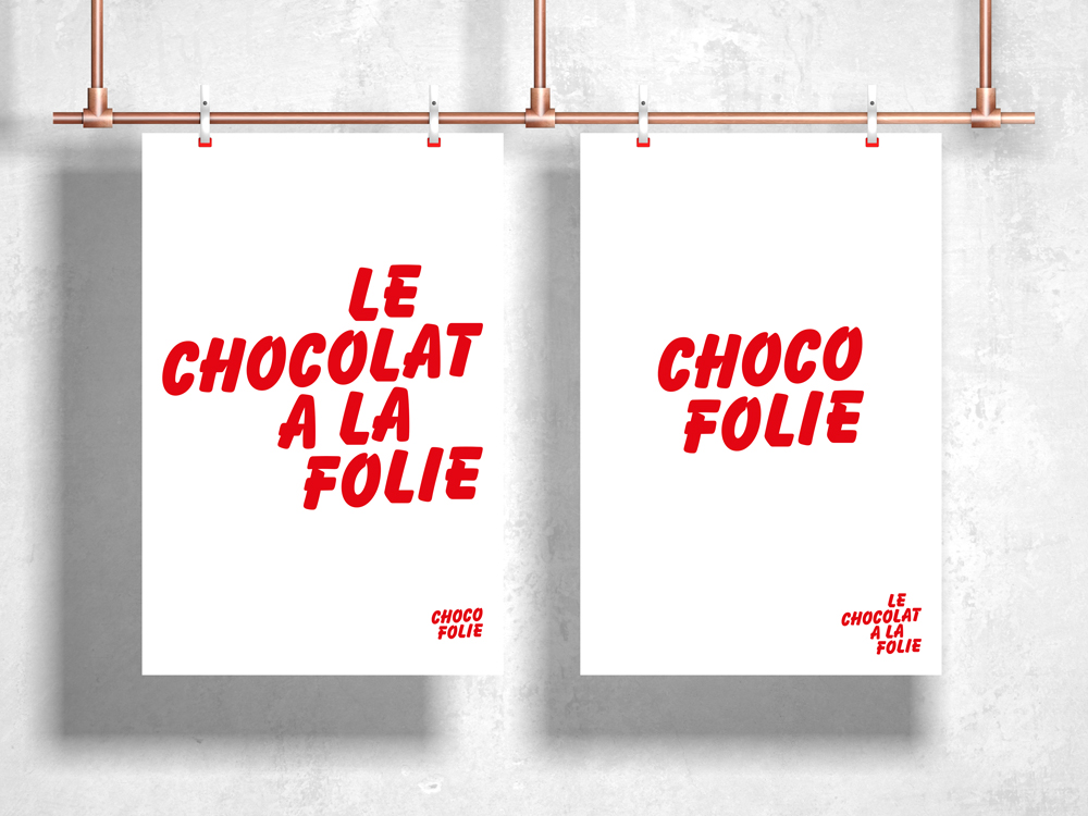 Le chocolat à la folie, affiche