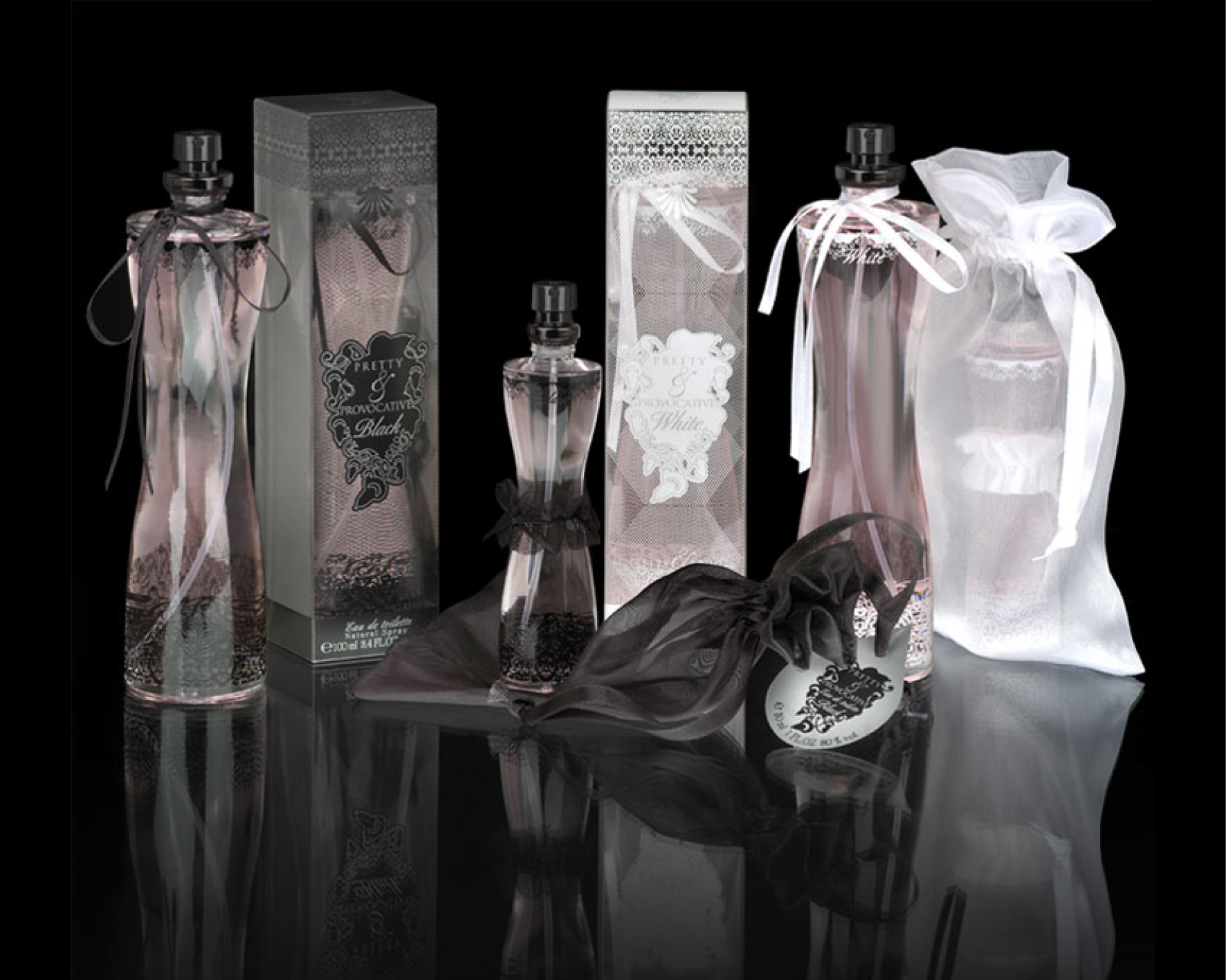 New look, packaging parfum
