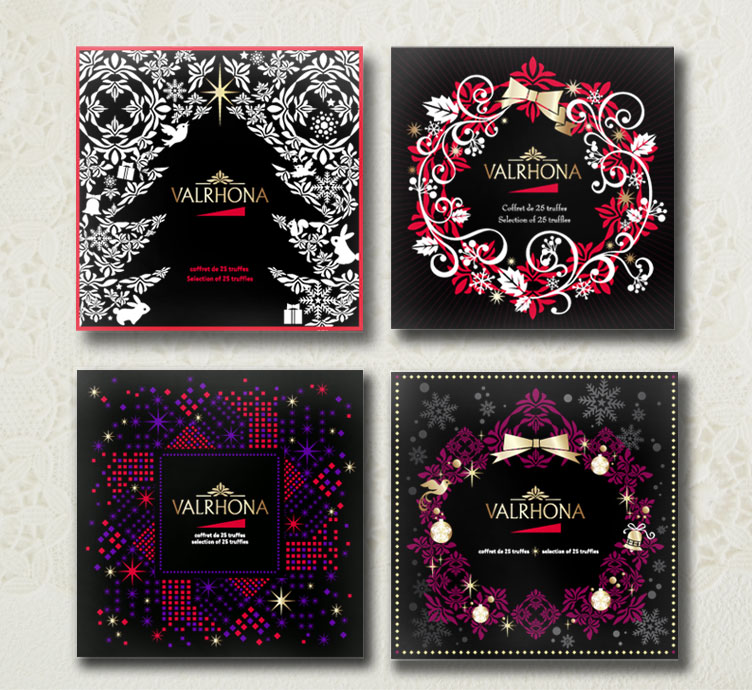 packaging chocolat noel